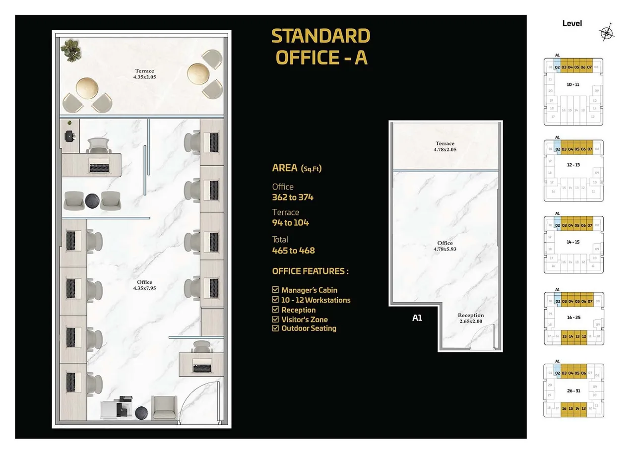 Standard Office Standard Office A plan