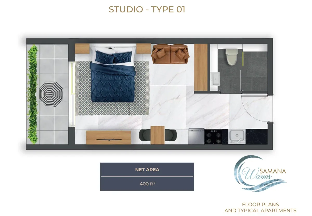 Studio Studio - 1 plan