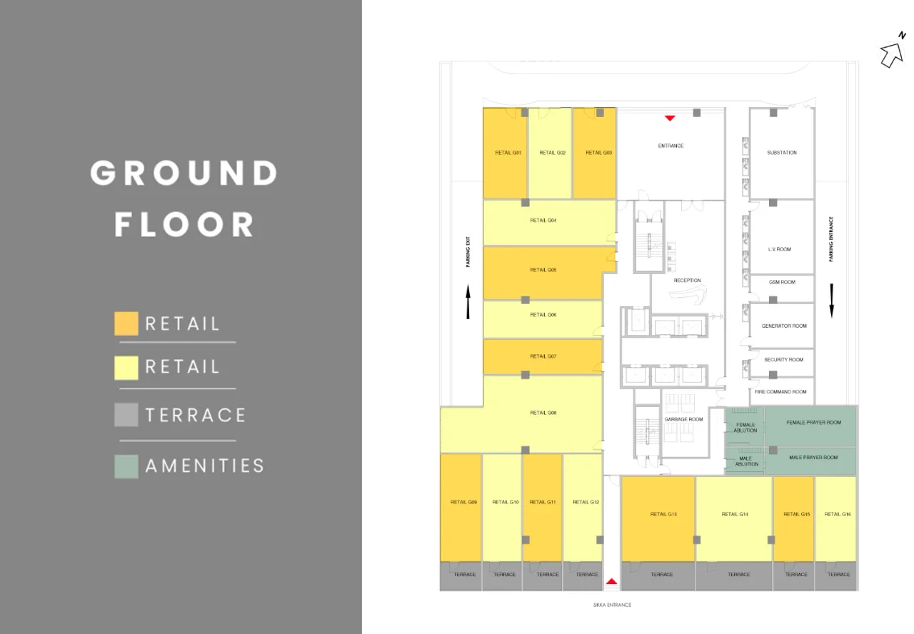 Retail Ground Floor plan